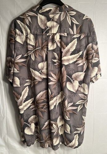 Palmwave camicia da campeggio hawaiana con bottoni manica corta uomo taglia 2XL - Foto 2 di 5