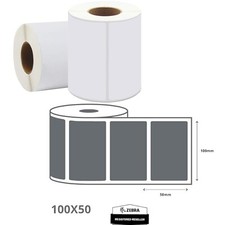 Zebra 100mm x 50mm Compatible Direct Thermal Labels for Zebra Type Printers