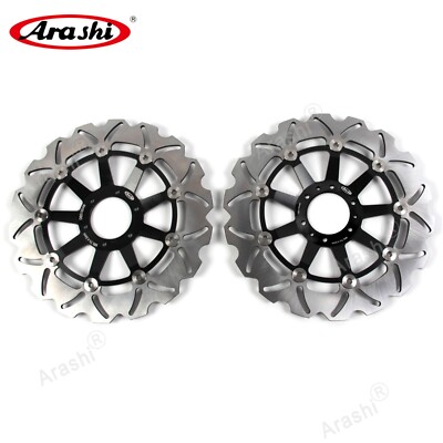 Arashi Front Brake Discs Rotors For Honda VFR800A VFR 800 V-TEC ABS 2002 - 2013