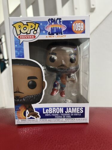 LEBRON JAMES, BRAND NEW FUNKO POP "MOVIES", SPACE JAM 2 A NEW LEGACY, #1059 - Picture 1 of 4