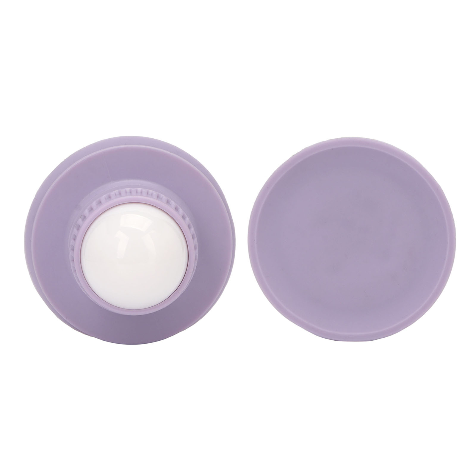 Suction Ball Massager 360 Degree Rotation Purple Wall Mounted Roller