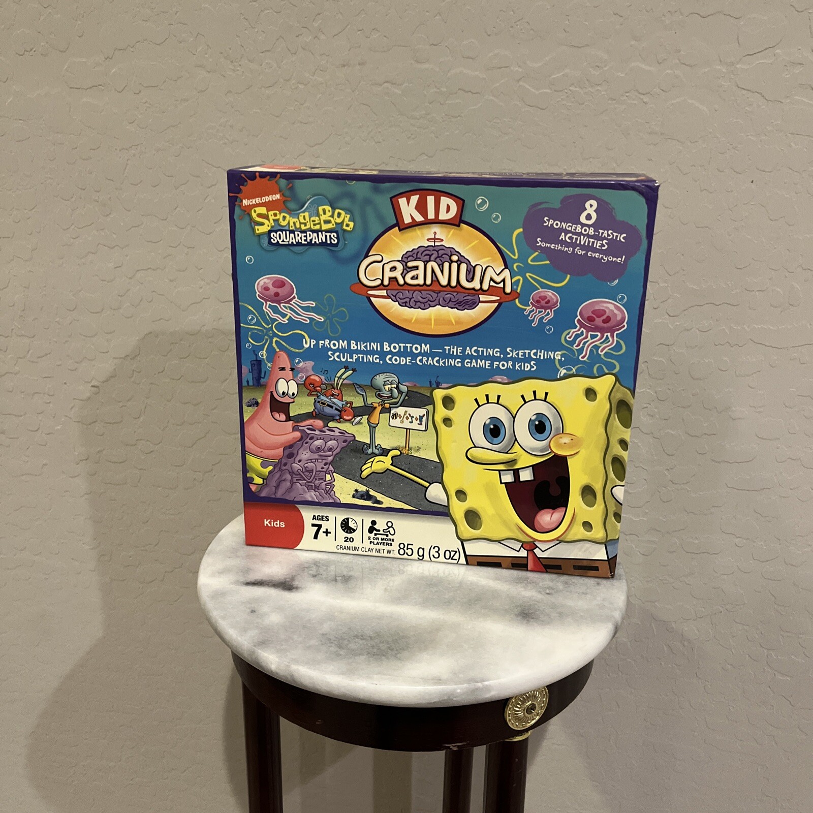 Kid Cranium Nickelodeon Spongebob Squarepants Hasbro Board Game Complete