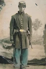 Civil War Photo ,  Union -  African American Soldier