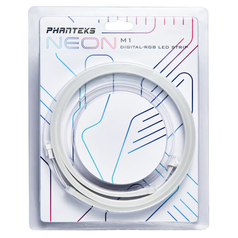 Phanteks Neon Digital RGB LED-Strip 1 m bianco Led strip PH-NELEDKT_M1_WT01