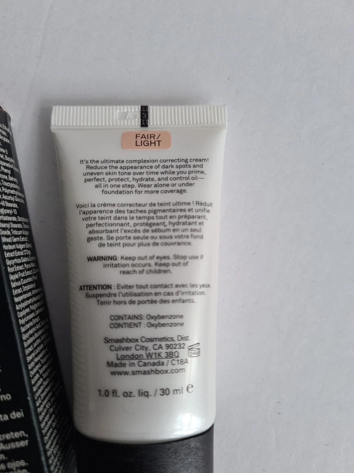 Smashbox Camera Ready CC Cream FAIR LIGHT 30ml Dark Spot Correcting  BNIB Rare  - Image 4 of 4