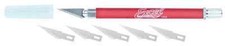 Excel Tools K18 Grip-On Non-Roll Soft Handle Knife Carded w/Safety Cap 19018