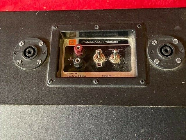 JBL Model 8340 Surround Cinema Speaker System (home theater JBL Model 8340 Surround Cinema Speaker System (home theater