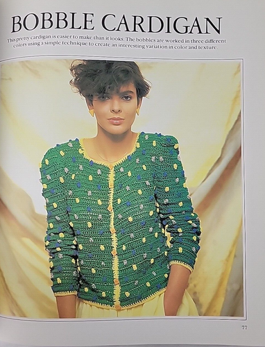 A Treasury of Crocheted Sweaters Book Sedgewood Press 1985 Hard Cover - Imagen 4 de 4