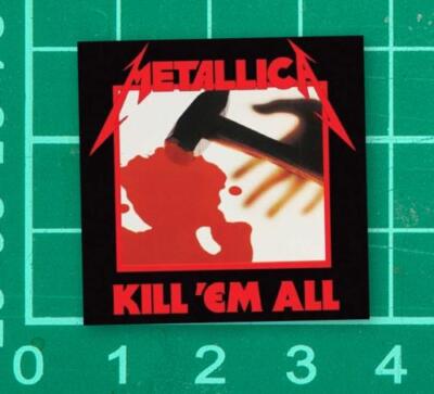 Metallica Kill them All Sticker Decal album