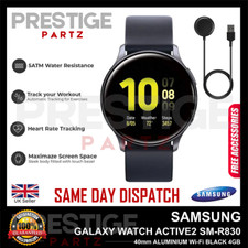 Samsung Galaxy Watch Active2 SM-R830 Smart Watch GPS BLACK Grade A+CHARGR