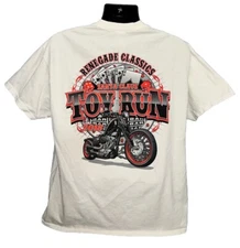2018 Renegade Classics Shirt XL Santa Claus Toy Run Bike Motorcycle Tucson A30