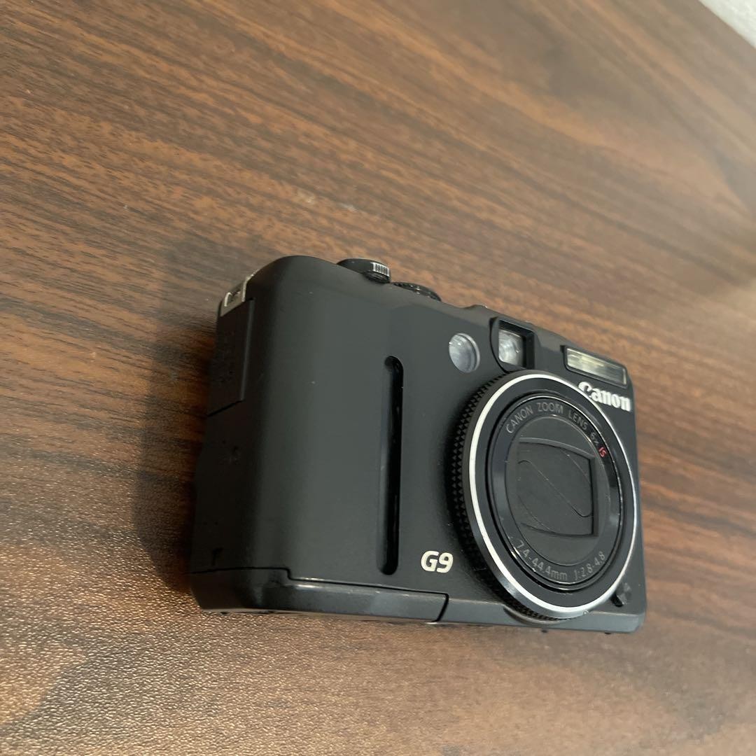 Canon PowerShot G9 Black 12.1MP Digital Camera Tested w/ Battery