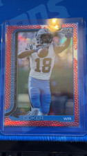2025 Topps Chrome - Jalen Coker Serial Numbered /5 #39 Carolina Panthers