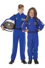 Brand New NASA Inspired Astronaut Flight Suit Child Costume