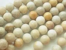 SAND JASPER 8mm ROUND SEMI PRECIOUS BEADS sp487