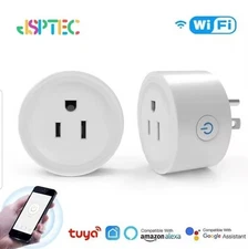 3 PACK Mini Smart 2.4G Wifi Plug Socket Outlet For Alexa Siri & Google Assistant