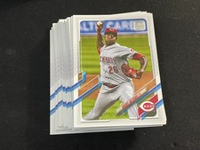Lot of 200 Raisel Iglesias 2021 Topps Series 1 Base Card Number 174