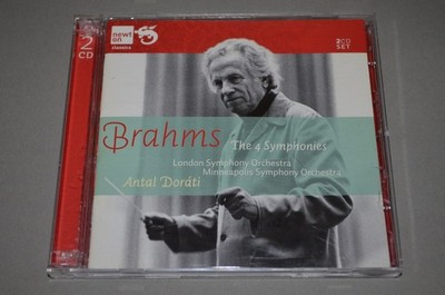 Brahms - The 4 Symphonies / Antal Dorati / Symphony Orch. / Newton 2011 / 2CD