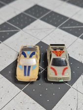 Vintage Nasta Toy Car Lot Mini Micro Machines Styled Cars 2 Pc Set 2 GUC 1980s