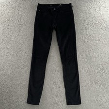 AG Adriano Goldschmied Womens Jeans Blue 26 The Legging Super Skinny Corduroy
