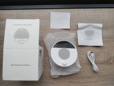 Portable White Noise Sound Machine w/ 18 Soothing Sounds 8 Color Night Light