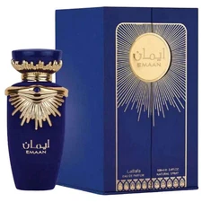 Emaan by Lattafa perfume for unisex EDP 3.3 / 3.4 oz New in Box