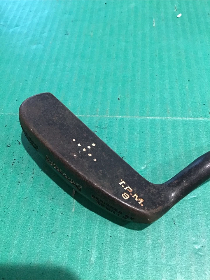 Rare SPALDING TPM 8 CHIPPER T.P. Mills Precision Ground RH 35"Golf Club - Image 2 of 4