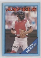 1988 Topps Wax Box Bottom Bob Boone #D 0r6r