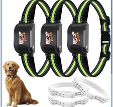 3 Collars GPS  Wireless Dog Fence  Training Collar