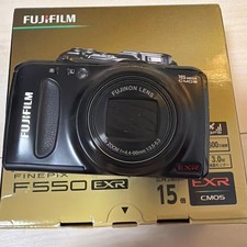 Fujifilm FinePix F550EXR 16MP Digital Camera GPS  15x Optical Zoom Used JP