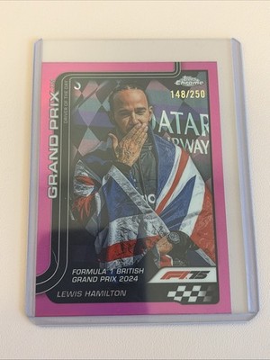 2025 Topps Chrome Formula 1 - GP Driver of the Day Lewis Hamilton 148/250