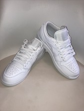 Nike Air Jordan 1 Low Triple White Mens White...