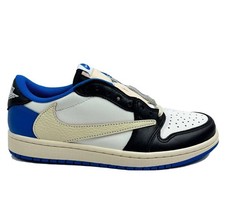 AIR JORDAN 1 LOW FRAGMENT X TRAVIS SCOTT SNEAKERS SIZE: UK5 / US5.5