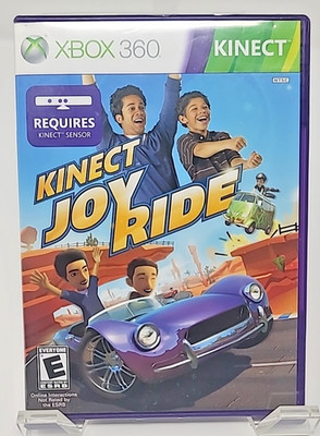 Kinect Joy Ride (Microsoft Xbox 360, 2010), Complete w/ Manual CIB, TESTED!