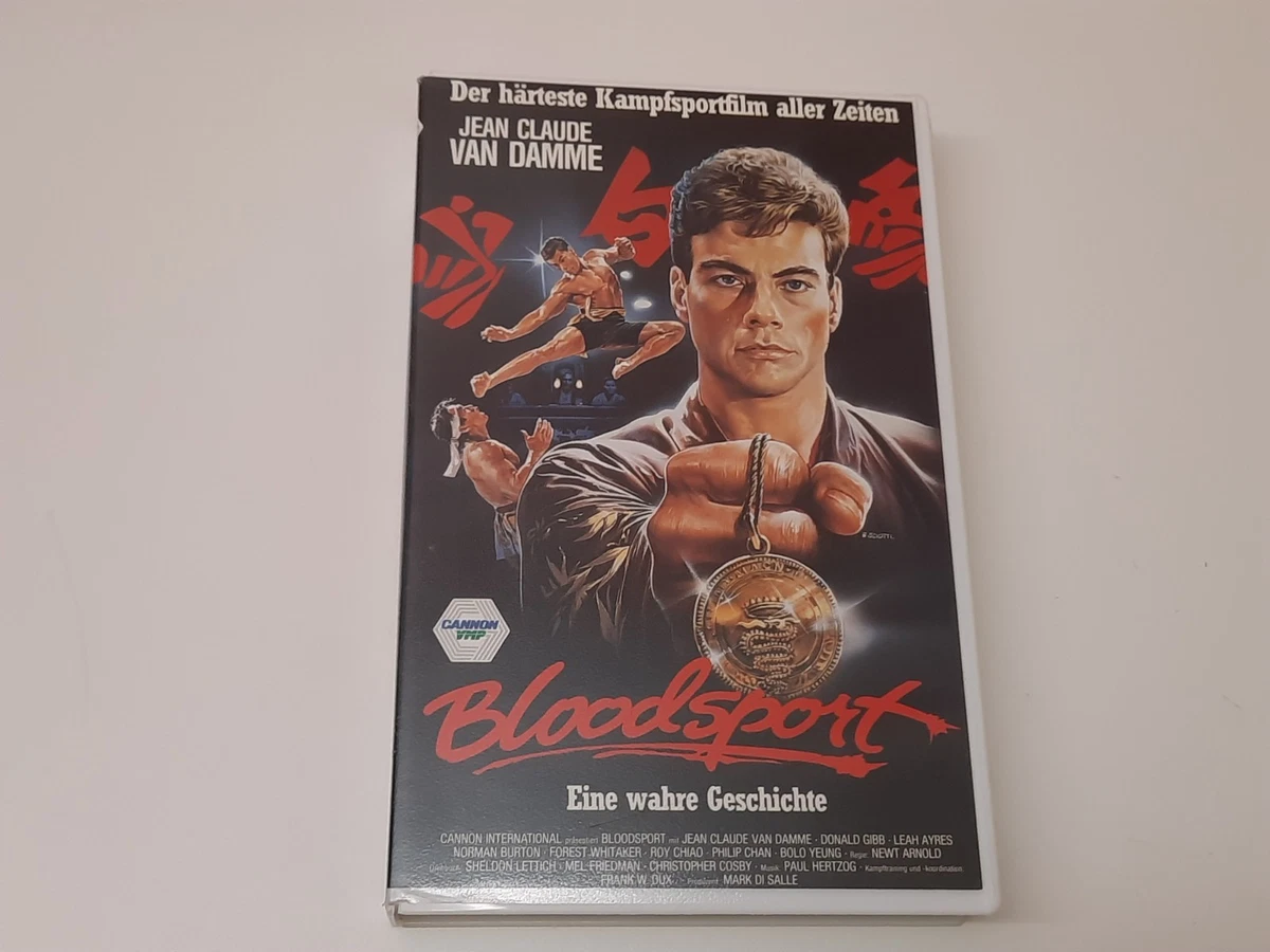 Bloodsport 1988 VHS German PAL Cannon VMP Video Großbox Jean-Claude Van Damme