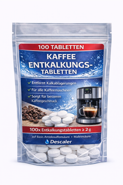 100 Btl Entkalkungstabletten FüR Eq + Surpresso Kaffeevollautomaten Siemens-image