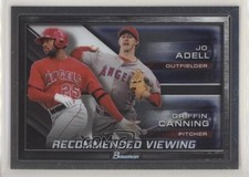 2017 Bowman Draft Recommended Viewing Jo Adell Griffin Canning #RV-LAA 0b3