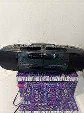 Magnavox AW7050/17 High-Speed Dubbing AM/FM Radio Dual Cassette Tape-Tested