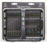 Quantool Bit- & Bohrer-Satz 37-Teilig In Kunststoffbox