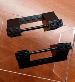 LEGO: 7075 Captain Redbeard's Pirate Ship replacement  2 Deck Brick Railings