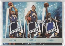 2005-06 Luxury Box Triple Double Relics 65/193 Jermaine O'Neal Danny Granger 8d2