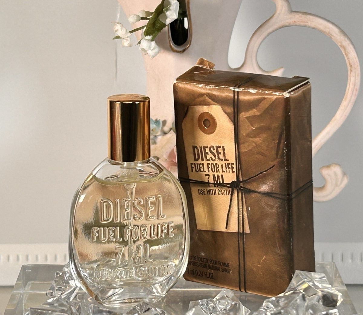 Diesel Fuel for Life EDT 0.24 oz / 7ml Mini Splash Men | eBay