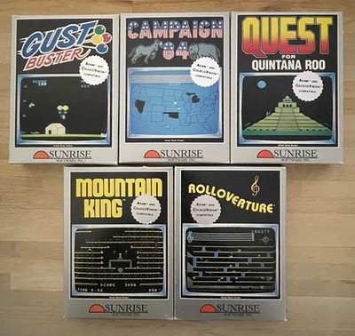 Colecovision Gust Buster Campaign  84 Mountain King Rolloverture Quest Quintana