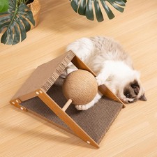 Cat Tree Scratching Post Tower Climbing Activity Centre Sisal Bed Toys Scratcher