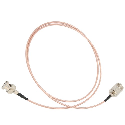UHF SO239 do BNC męski kabel koncentryczny do amatorskiej dwukierunkowej szynki anteny radiowej Ana FY - Zdjęcie 16 z 22
