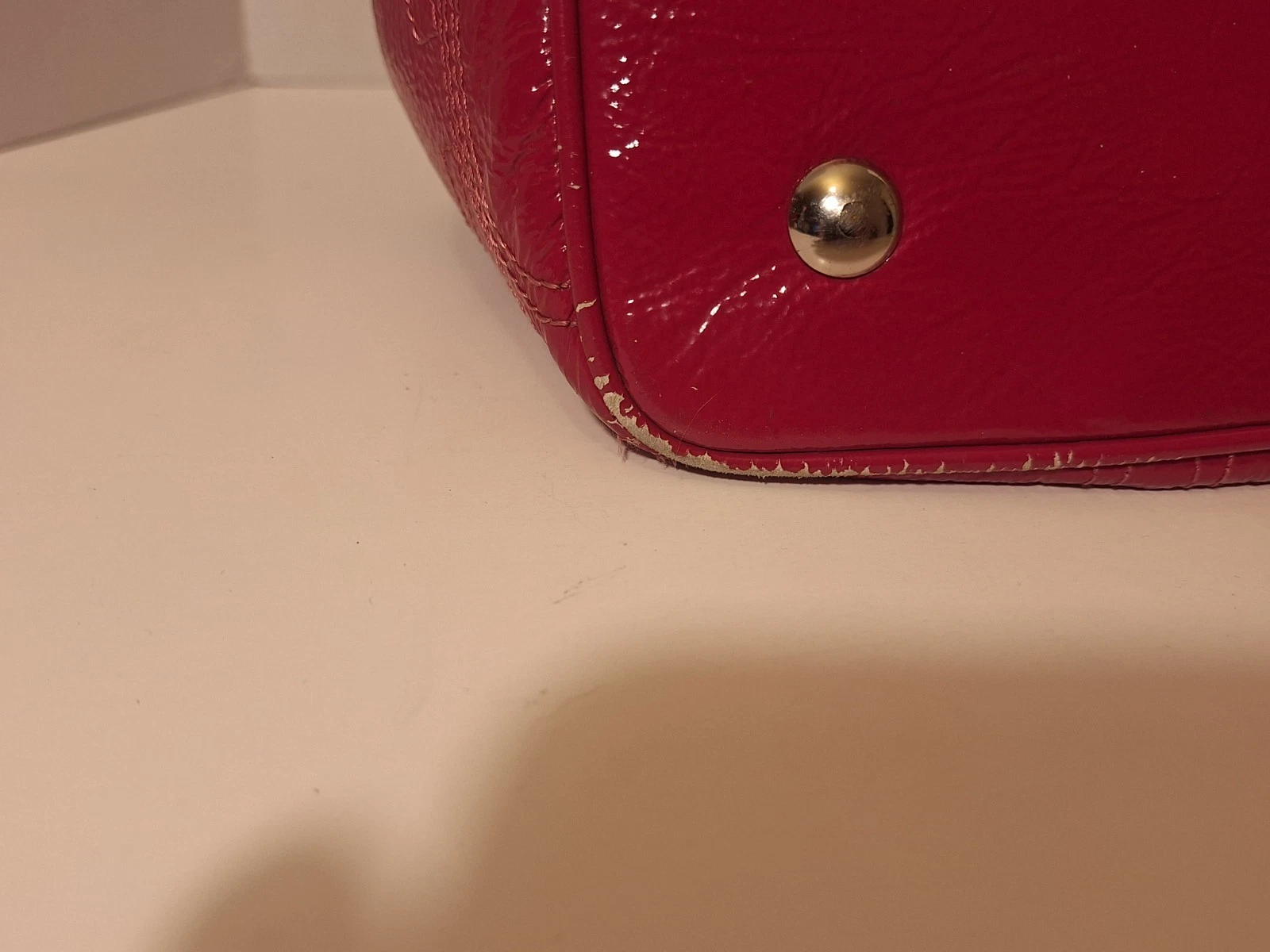 Borsa a tracolla Coach 1941 firmata pelle rosa vintage F15658 doppia tracolla