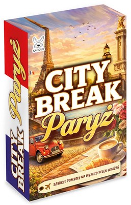 5905723444436 City Break. Mini przewodnik. Paryż Kangur