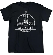 New Ace Frehley Ace Wells Cotton Black S-5XL T Shirt MM082