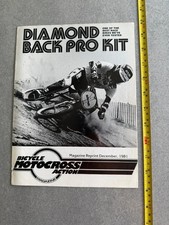 VINTAGE OLD SCHOOL BMX DIAMOND BACK PRO KIT BICYCLE MOTOCROSS ACTION 1981