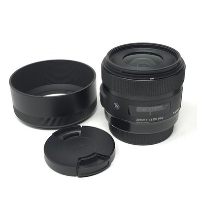 Sigma 30mm 1.4 DC HSM Art Lens for Canon EF Mount